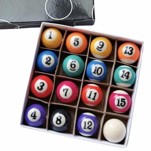 Mini billiard balls - 1-1/2",