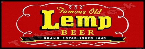 Lemp beer metal - metal, sign