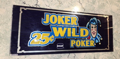 Igt joker wild poker - wild, 17”