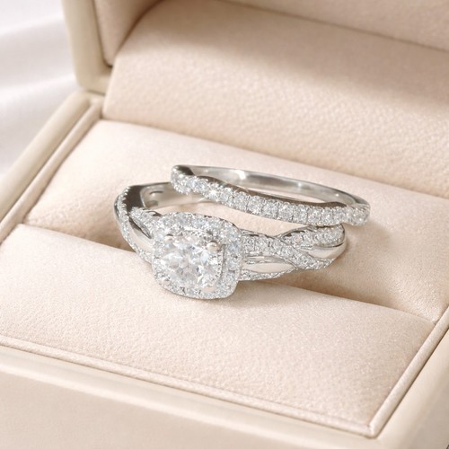 Lady diamond wedding set 96 - diamond,