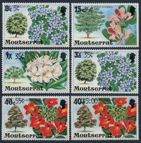 Montserrat 435 440 - montserrat, mnh