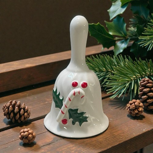 Vtg bone china - christmas, bell