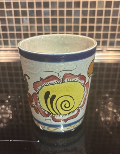 Hand painted terrecotta - painted,