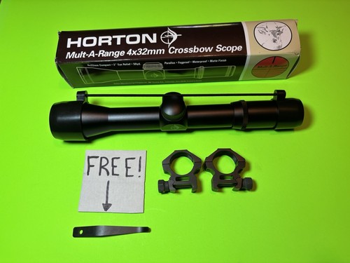 New horton crossbow - horton, scope