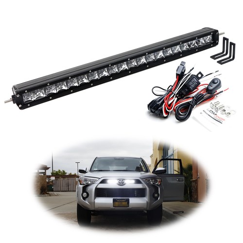 Behind upper grill led - behind,