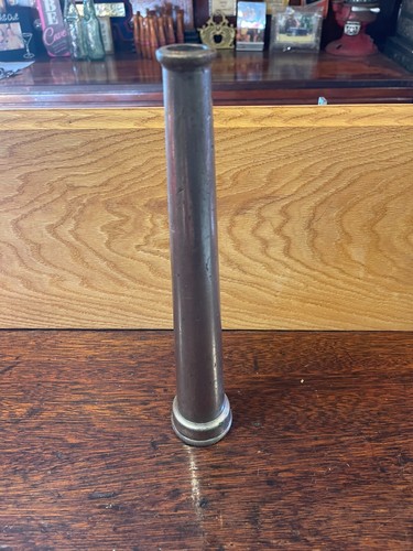 Vintage brass tapered - , 12"