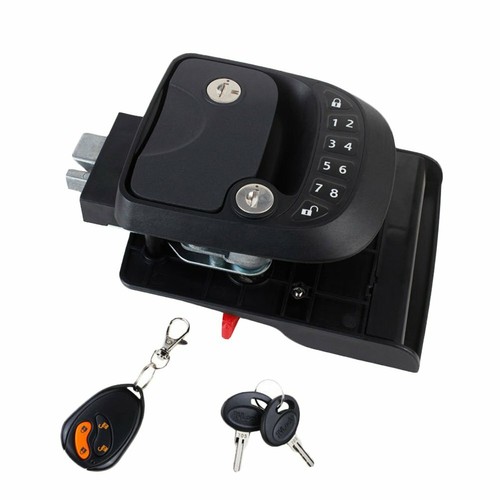 Keyless entry door lock - entry, latch
