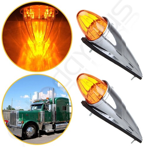 17diodes amber led torpedo - 2x,