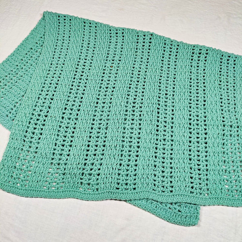 Vintage green hand knit - vintage,