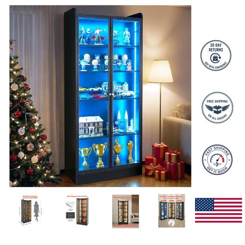 Display cabinet with glass - display,