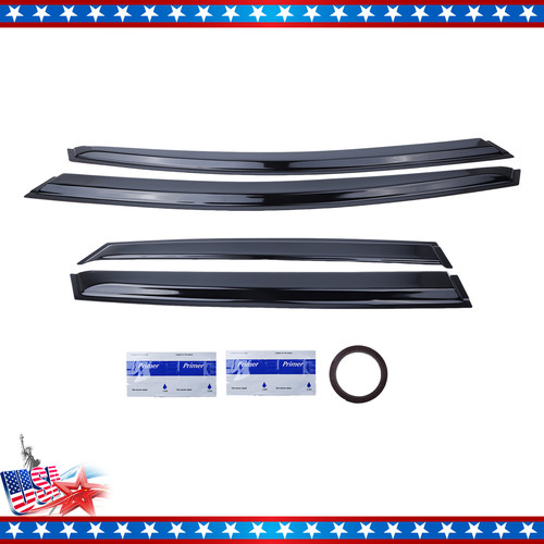 Wind deflectors window vent - 4x,