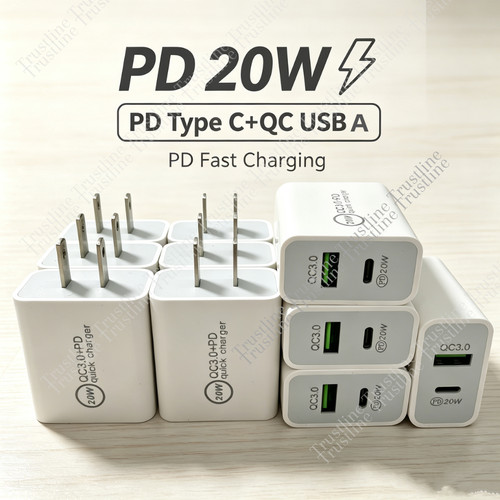 Lot dual port usb type - dual, c