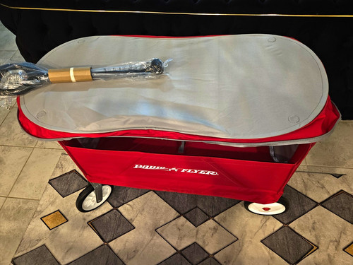 Radio flyer garden cart - radio,
