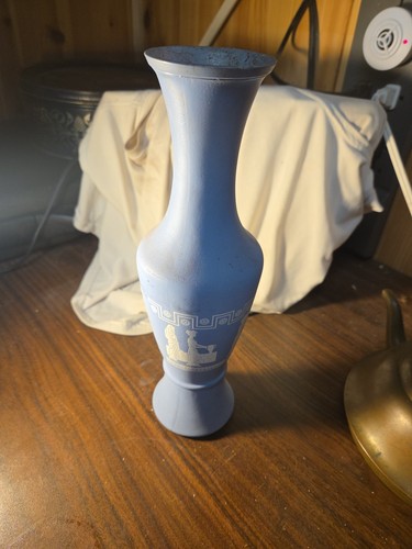 Wedgwood blue white - blue, tall