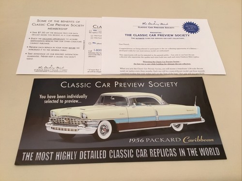 Danbury mint 1956 packard - mint,