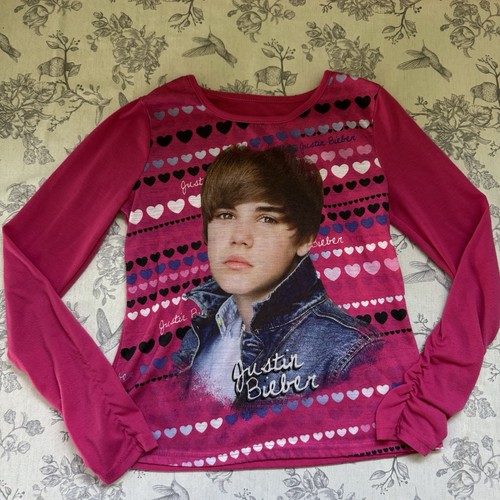 Vtg y2k justin bieber belieber - y2k,