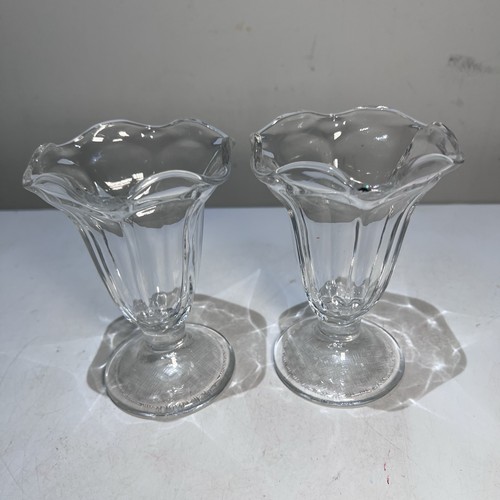 Set libbey ice - 2, cream
