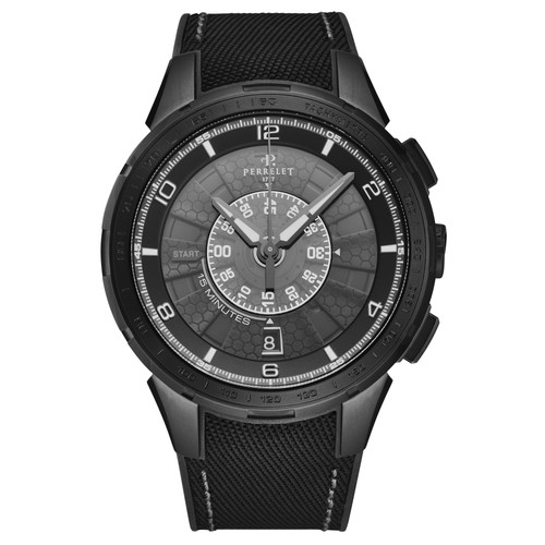 Perrelet turbine black dial - perrelet,