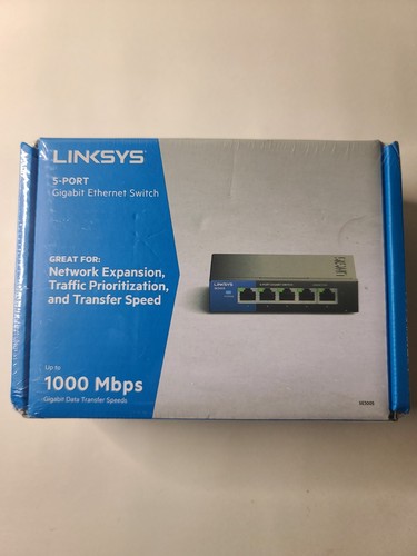 New linksys se3005 port - new,