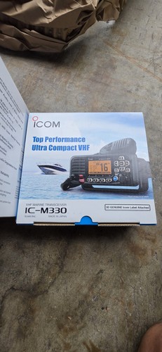 Icom m330 vhf radio compact - ic-m330,