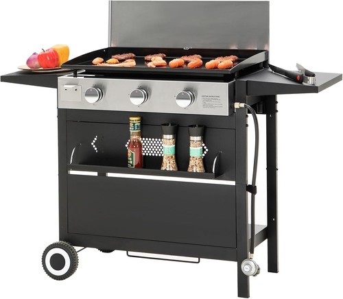 Burner gas grill and griddle - gas,