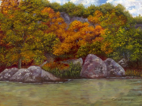Print original landscape - print,