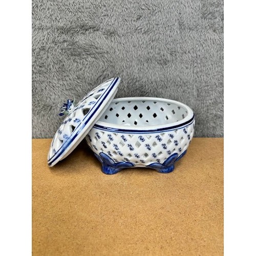 Home garden party blue white - garden,