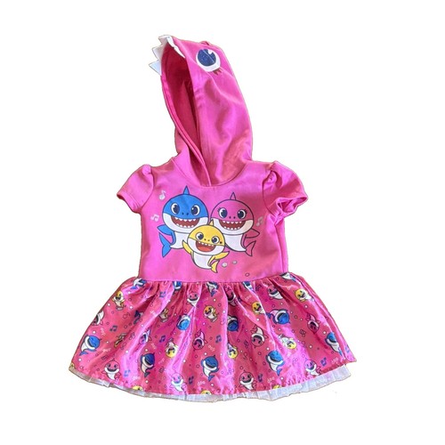 Pink fong baby shark - , dress