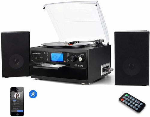 Bluetooth record player - record,