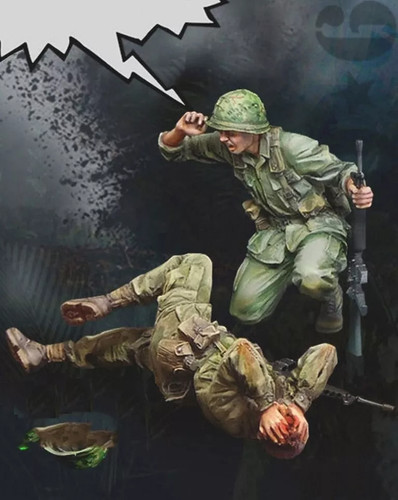 Vietnam war diorama 35 - vietnam,