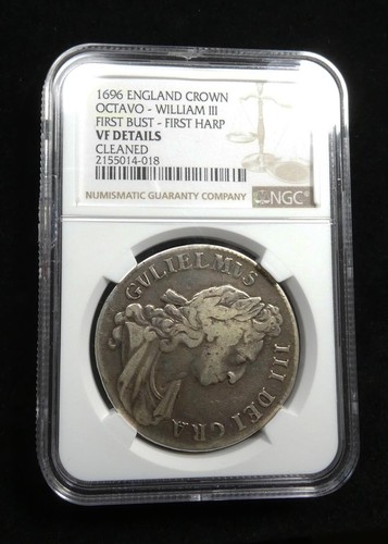 England 1696 crown - 1696,