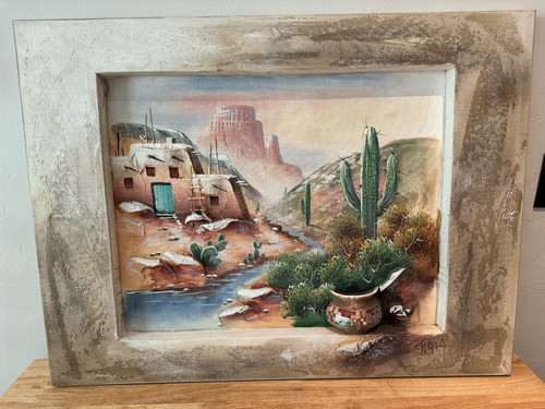 Oil painting sculpture - oil,