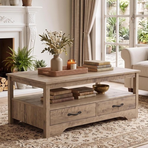 2 drawers farmhouse - 41.3'',