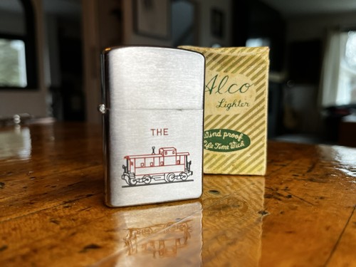 Vintage alco lighter train - alco,