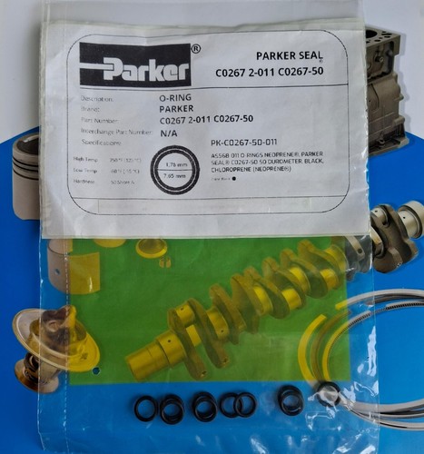 Ring seal parker c0267 011 - seal, 2-011