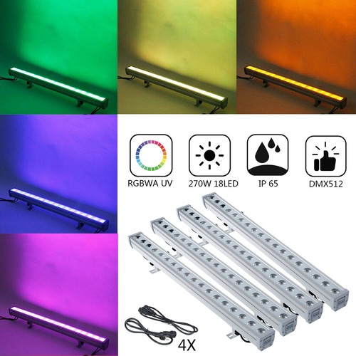 4pcs waterproof 270w rgbwa - 270w,