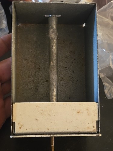 Vintage laundry coin box vault - box,