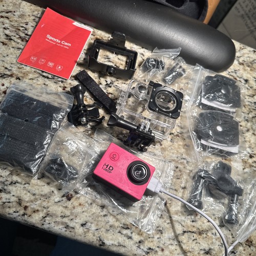 1080p action camera lcd - hd,