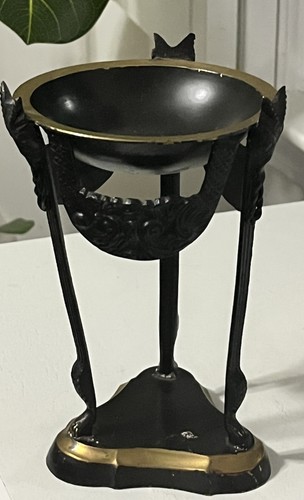 Vtg neoclassical gothic brass - neoclassical,