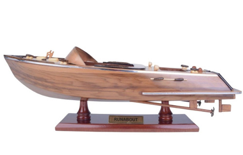 Classic runabout speed boat - classic,