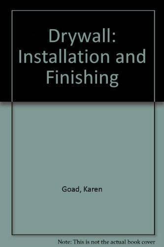 Drywall installation and - installation,