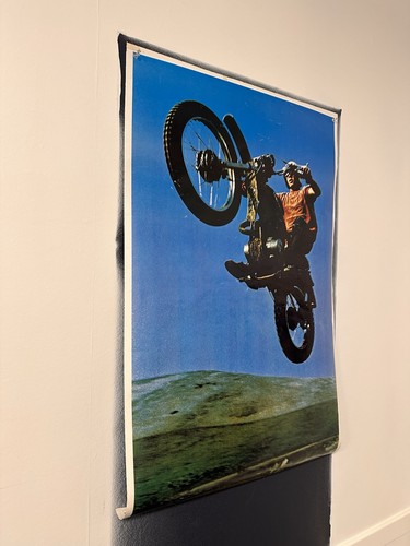 Vintage motocross poster - vintage, 1978