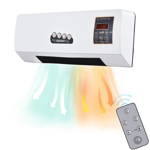 Mini wall heater - 2-in-1, and