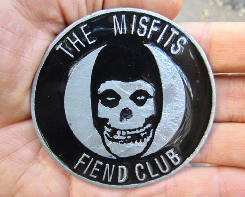 Vtg misfits belt buckle - vtg,