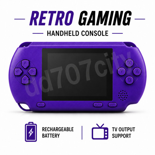 Portable handheld game console - portable,