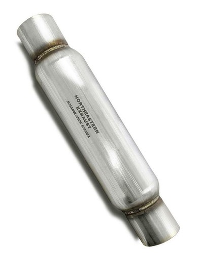 Stainless steel straight - 2",