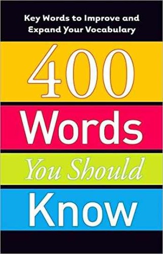 400 words you should - should, know