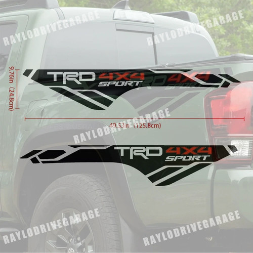 2pcs trd 4x4 sport - 2pcs,