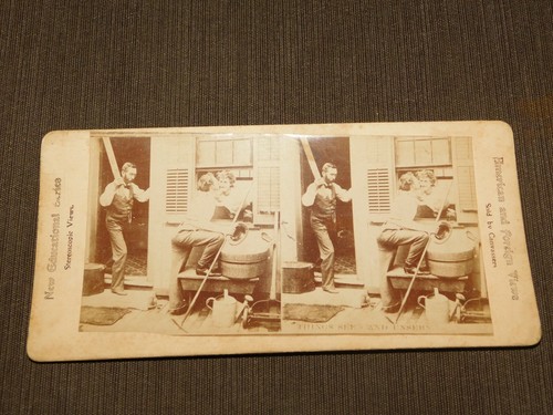 Vintage stereoview stereoscope - vintage,
