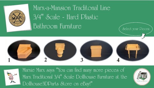 Marx vintage dollhouse - marx,